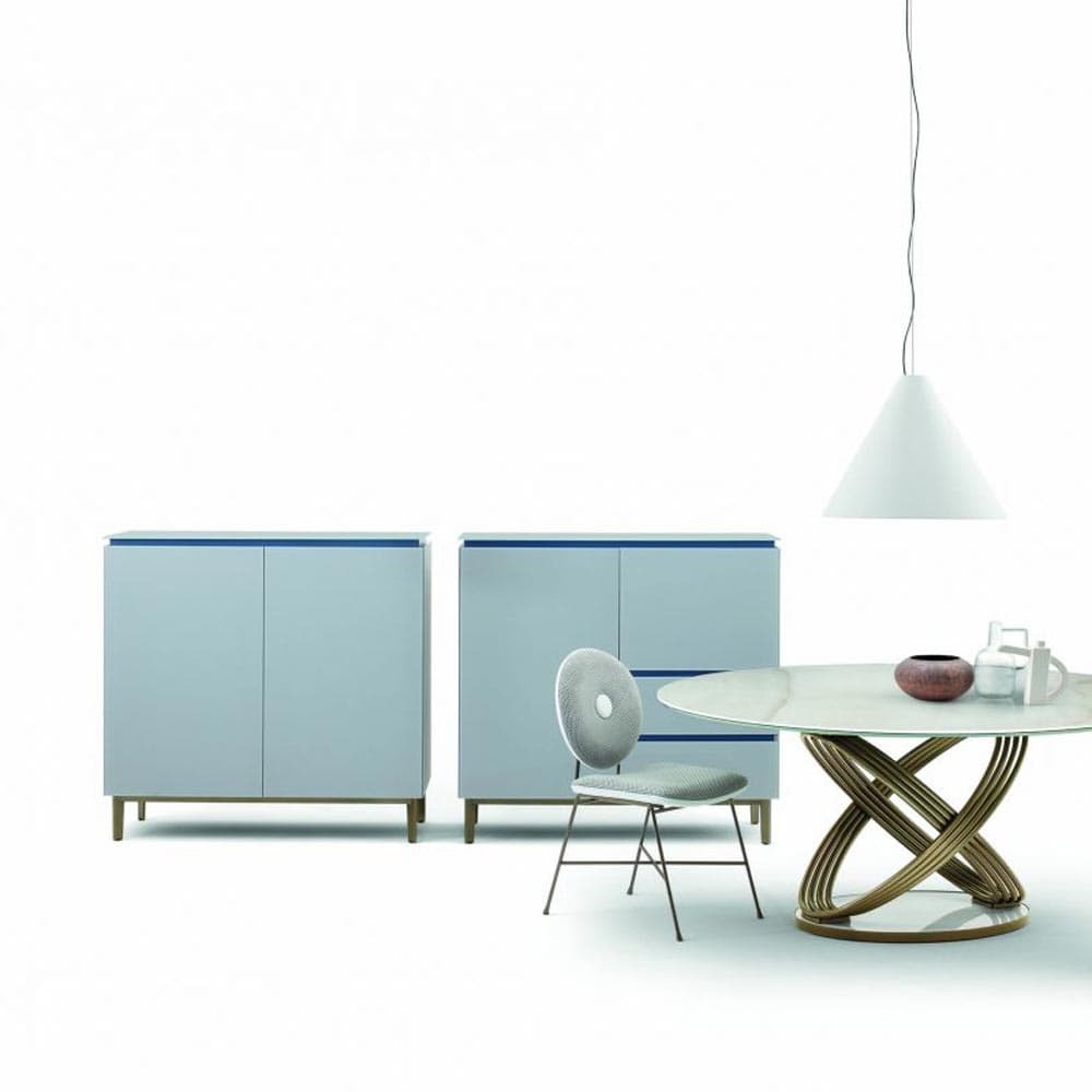 Cosmopolitan Glass Sideboard by Bontempi