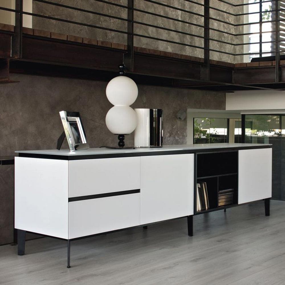 Cosmopolitan Glass Sideboard by Bontempi