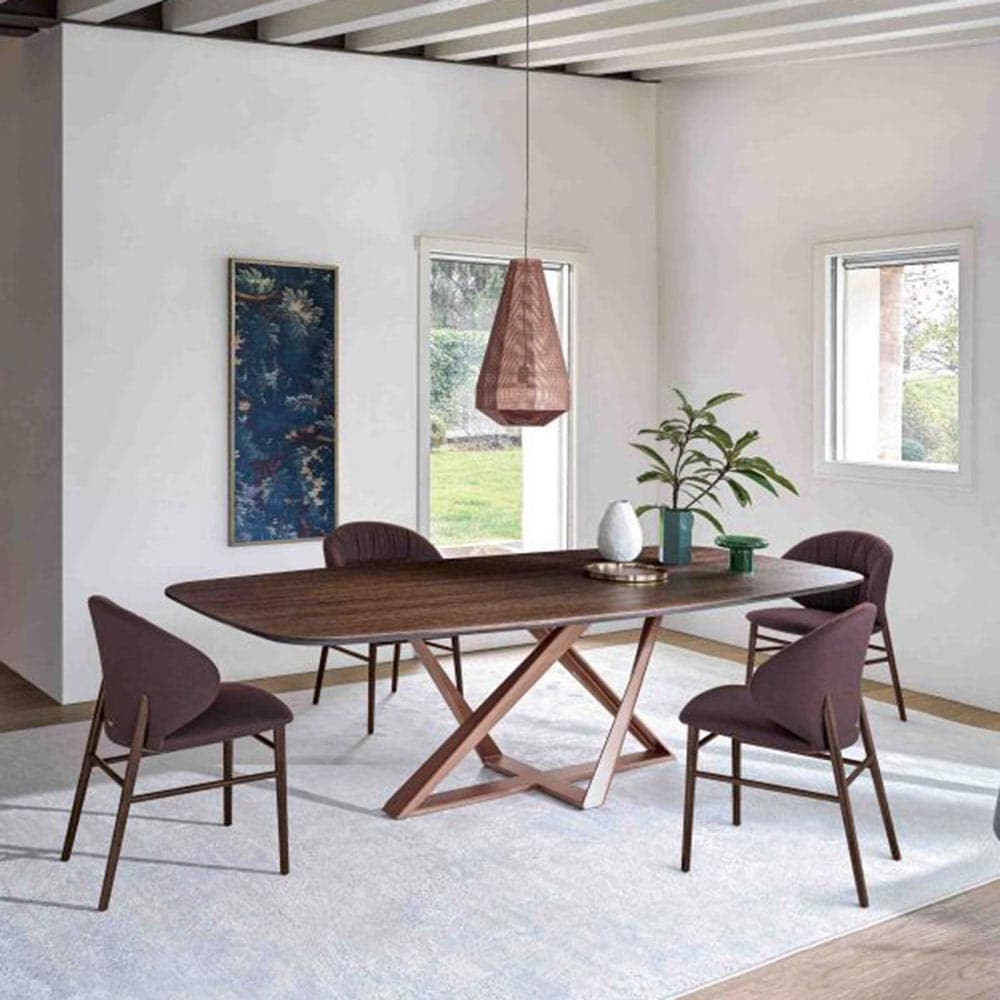 Millennium Barrel Shaped Dining Table by Bontempi