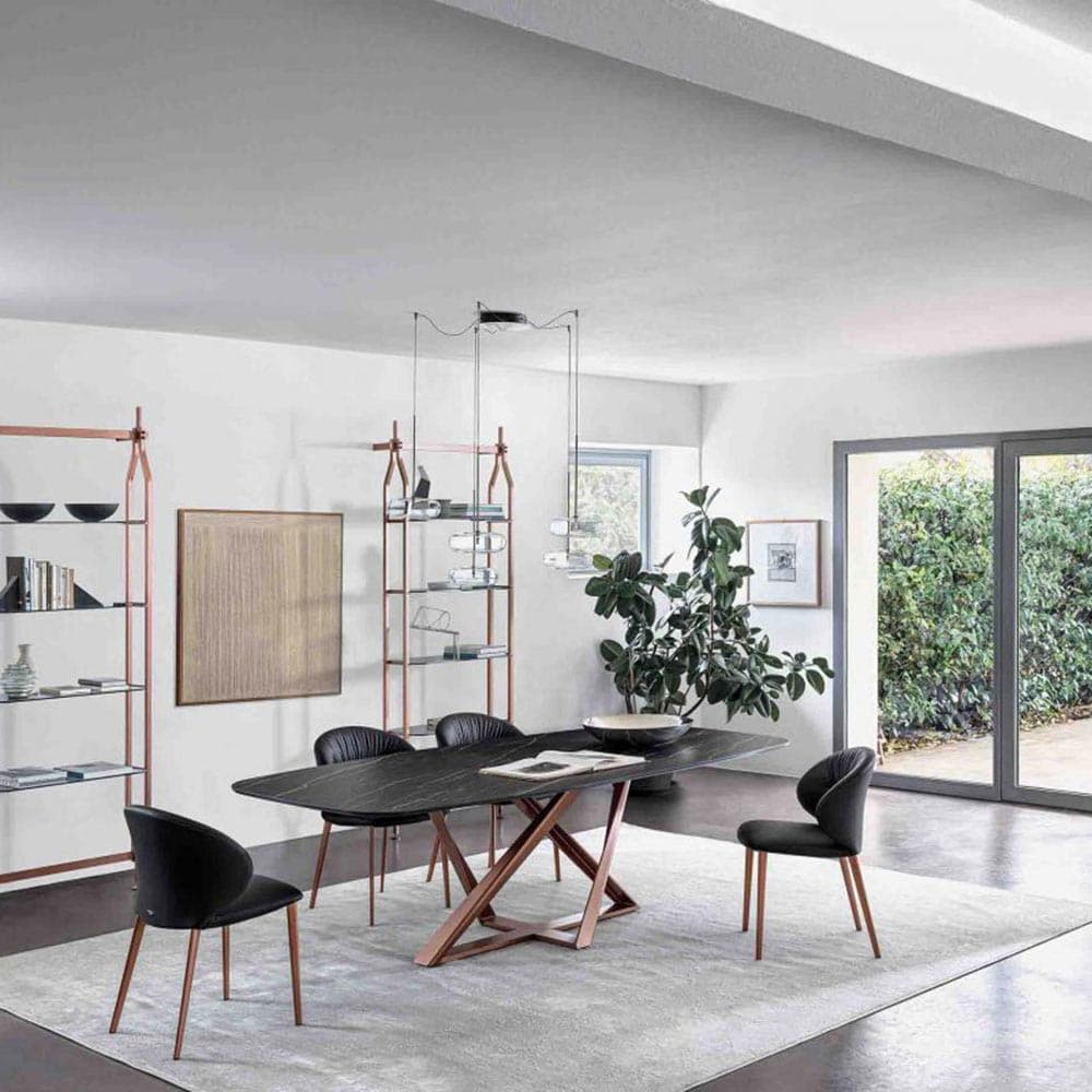 Millennium Barrel Shaped Dining Table by Bontempi