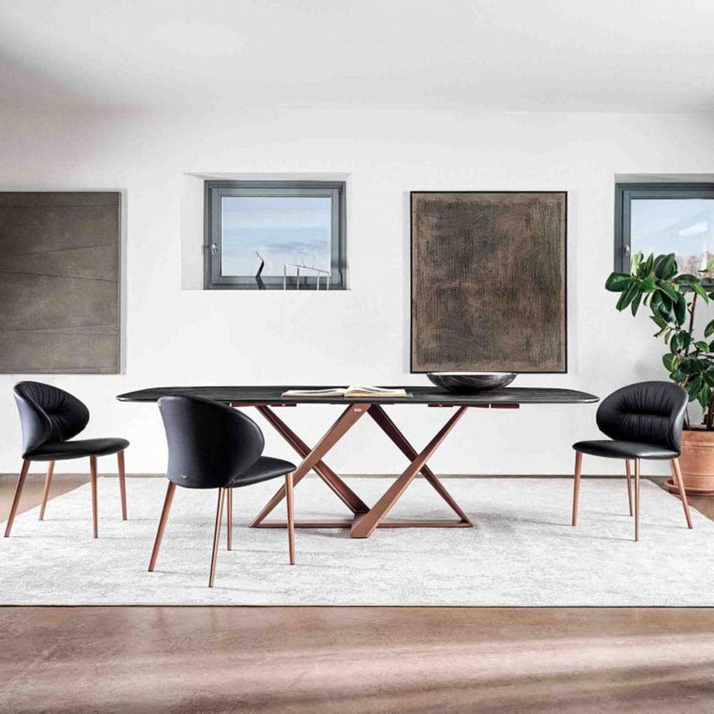 Millennium Barrel Shaped Dining Table by Bontempi