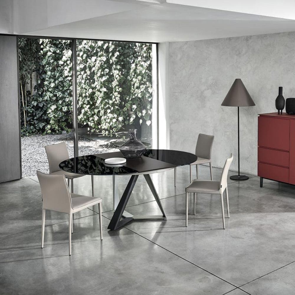 Millennium Round Extending Table by Bontempi
