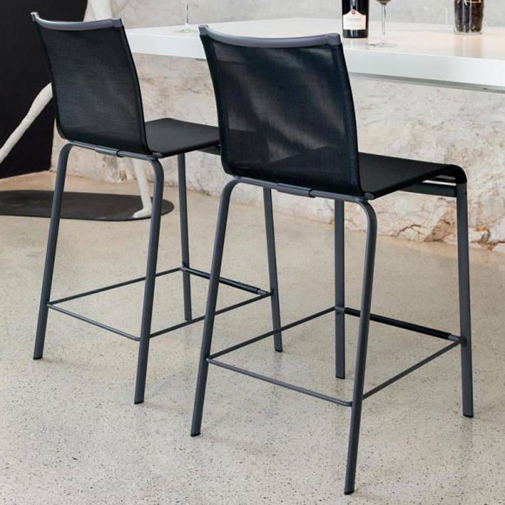 Net Bar Stool by Bontempi