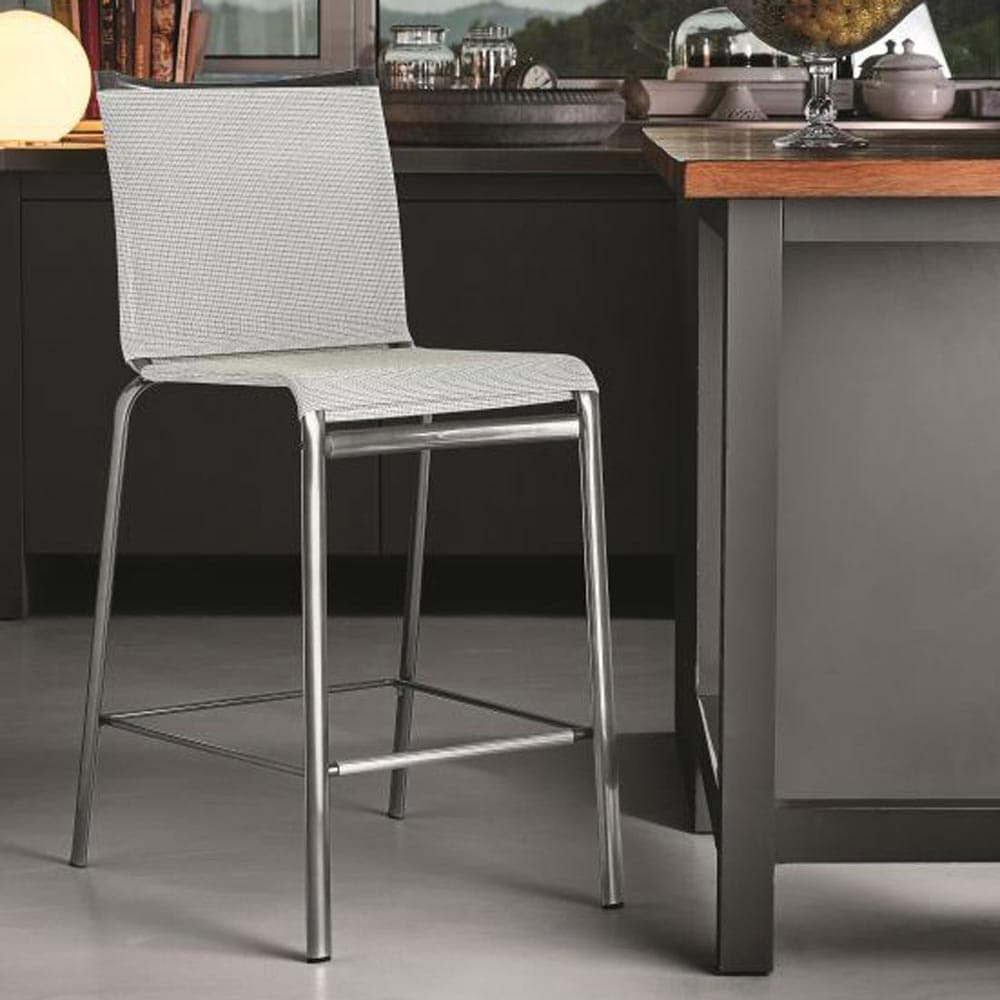 Net Bar Stool by Bontempi