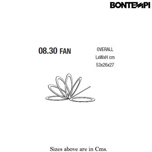 Fan Magazine Rack by Bontempi