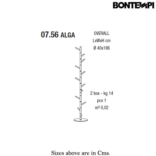 Alga Coat Stand by Bontempi