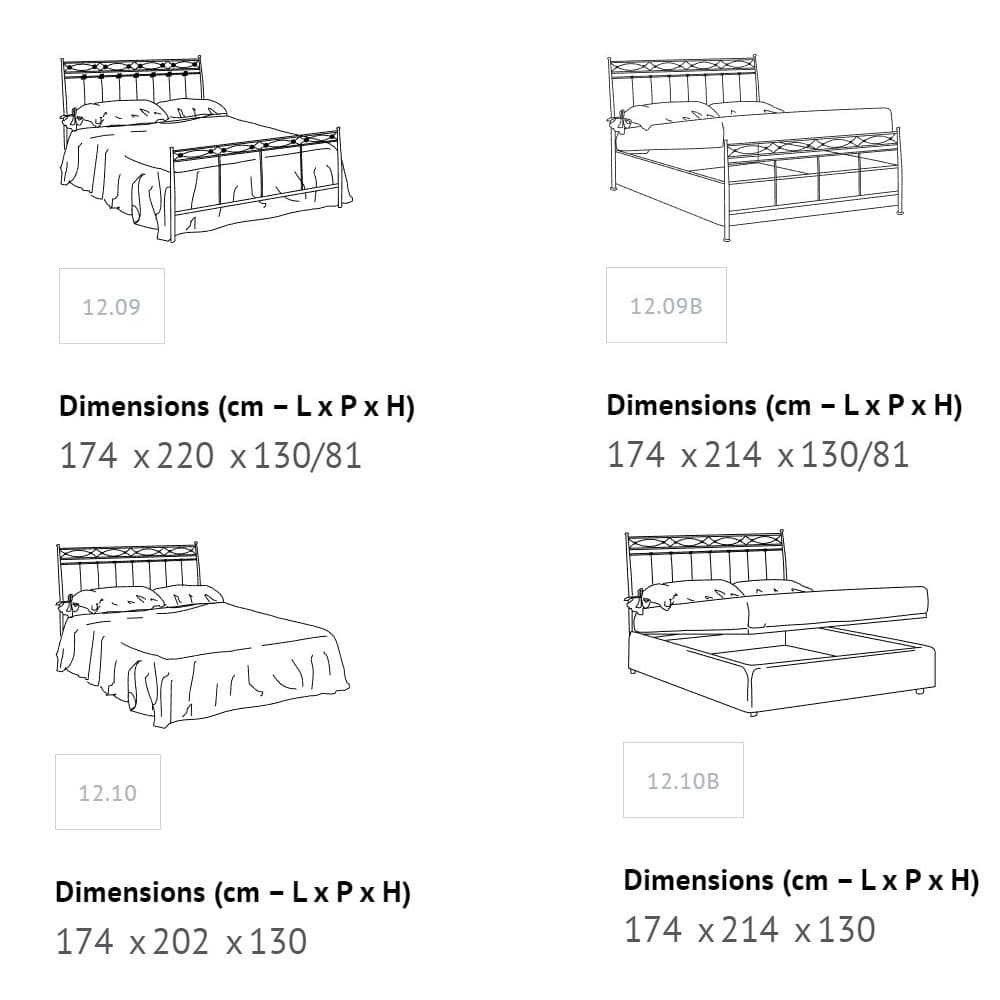 Eolo Double Bed by Bontempi Casa