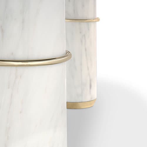 Agra Ii Dining Table by Brabbu