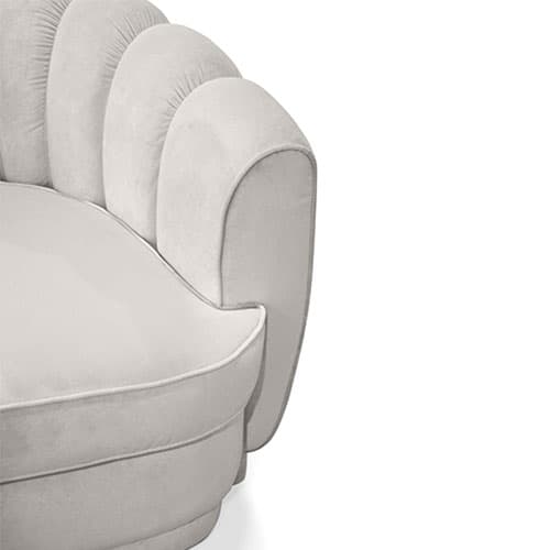 Pearl Round Sofa by Brabbu