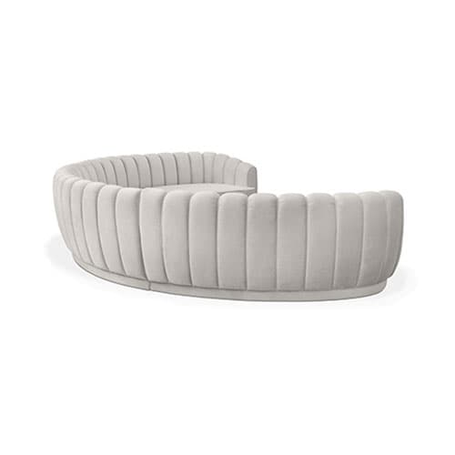 Pearl Round Sofa by Brabbu