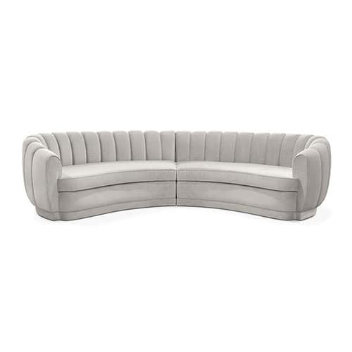 Pearl Round Sofa by Brabbu