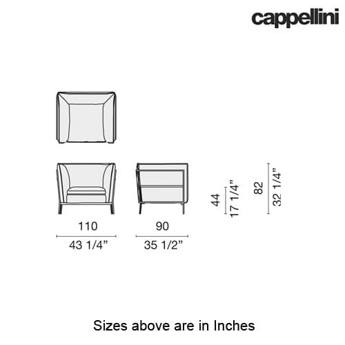 Basket 011 Armchair by Cappellini