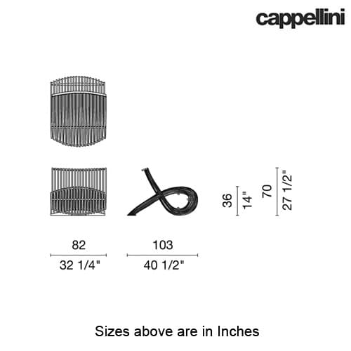 Wooden Armchair by Cappellini