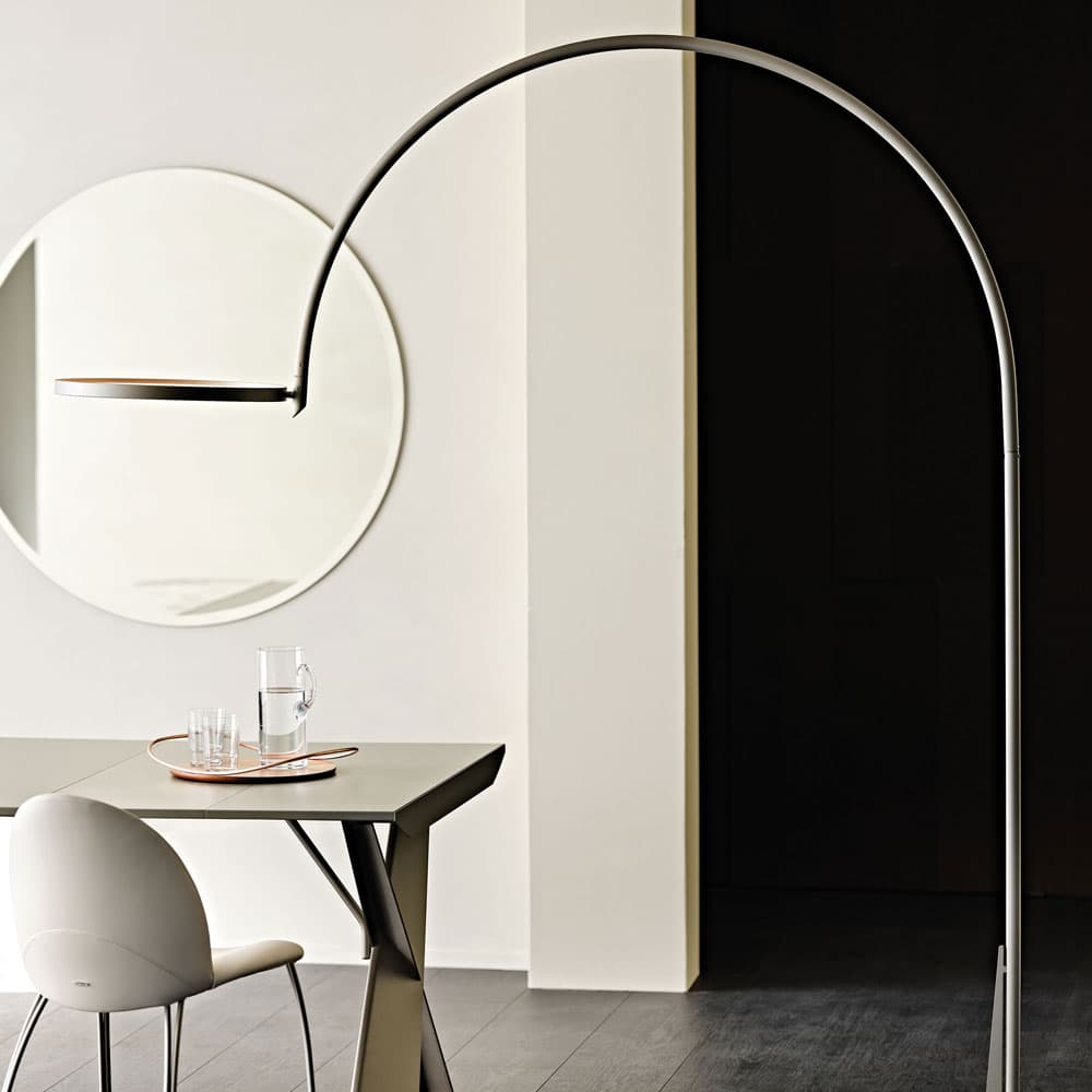 Arx floor lamp by Cattelan Italia showcasing sleek base at FCI London