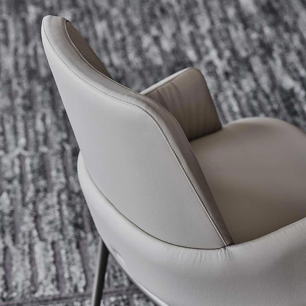 Another angle of the Belinda ML Armchair by Cattelan Italia with elegant design and craftsmanship.