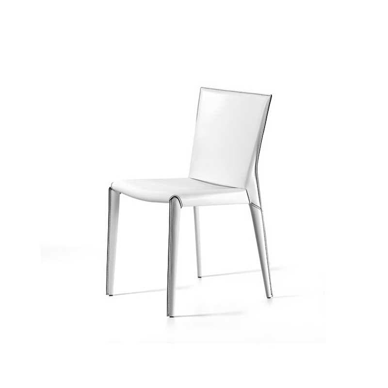 Beverly dining chair with contrasting stitching by Cattelan Italia available at FCI London