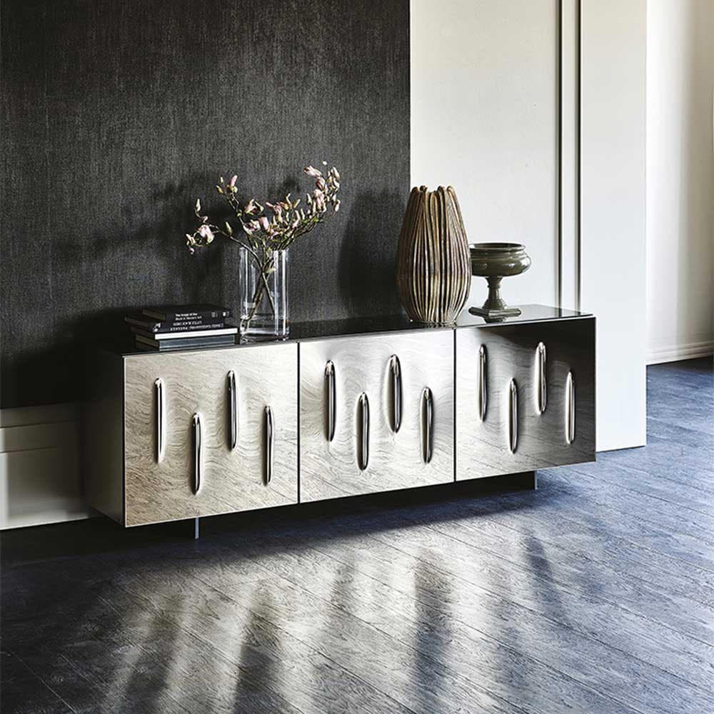 Close-up of Carnaby sideboard by Cattelan Italia featuring contemporary craftsmanship at FCI London