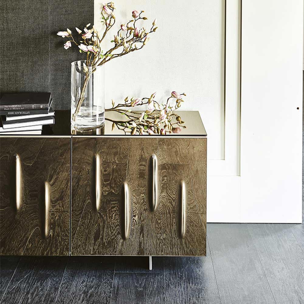 Side view of the elegant Carnaby sideboard by Cattelan Italia available at FCI London