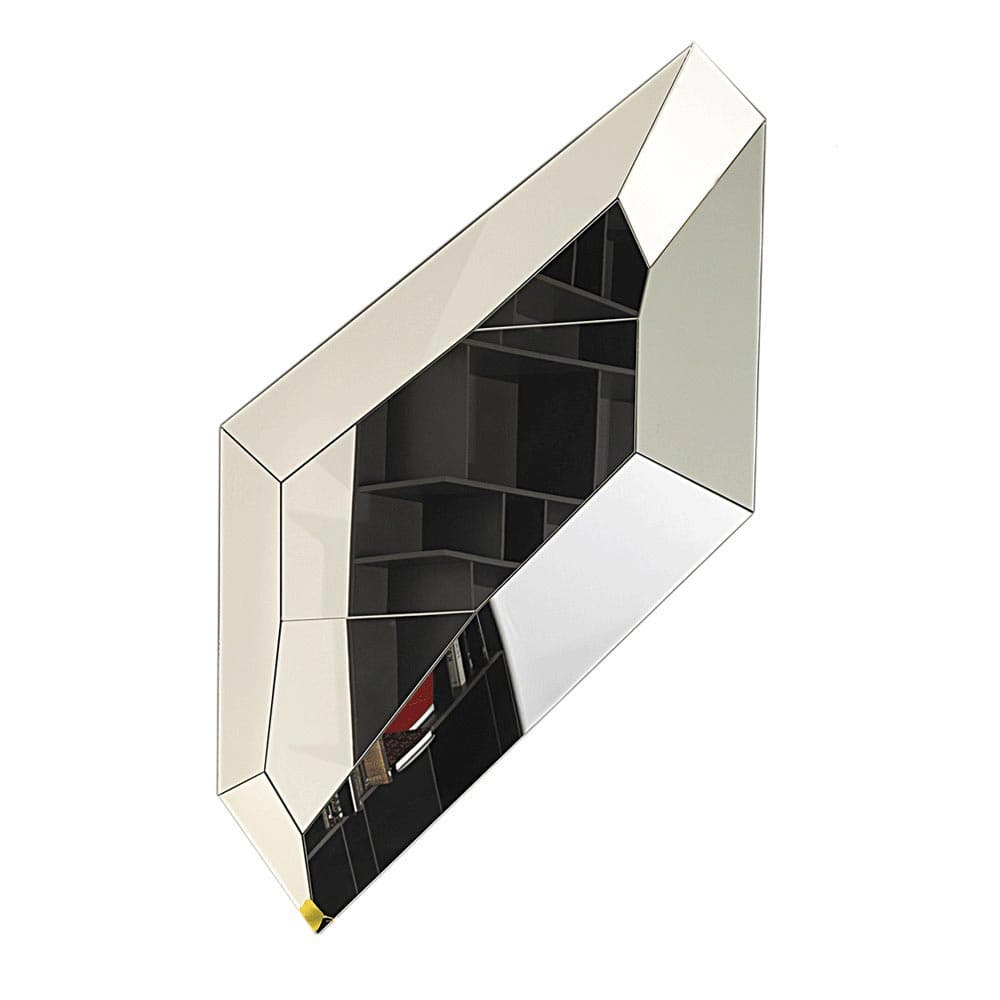 Diamond mirror by Cattelan Italia showcasing intricate design available at FCI London