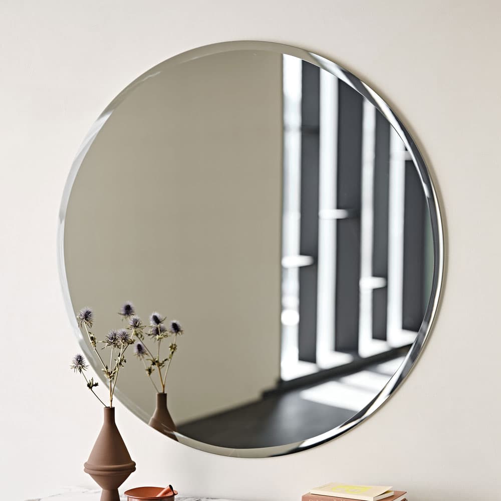 Hawaii round mirror by Cattelan Italia from FCI London showcasing sleek modern design