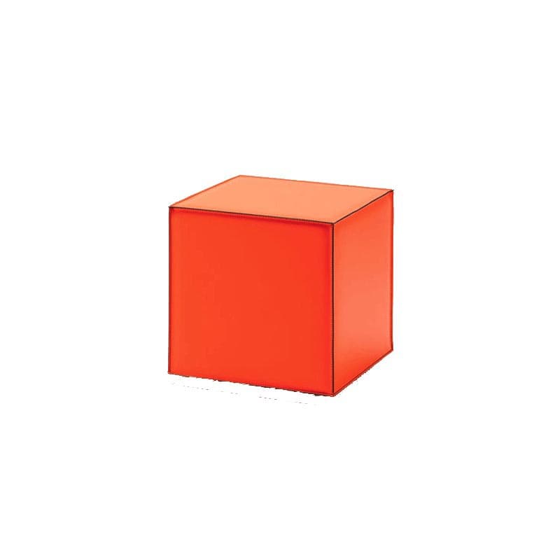 Kubo Pouf by Cattelan Italia with elegant contrasting stitching FCI London