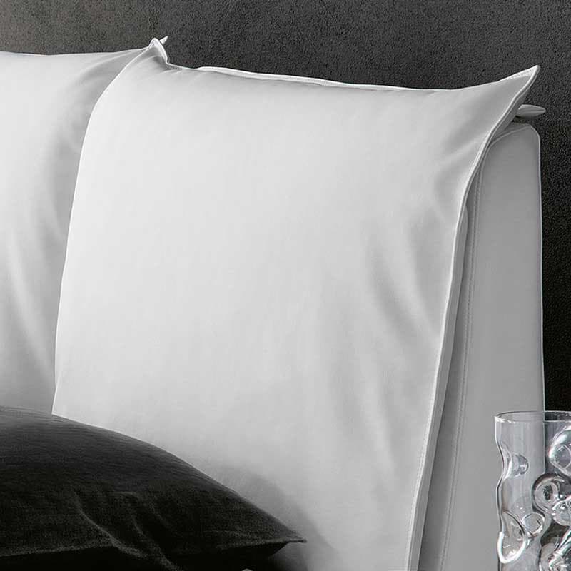 Lukas bed by Cattelan Italia with luxurious headboard design available at FCI London