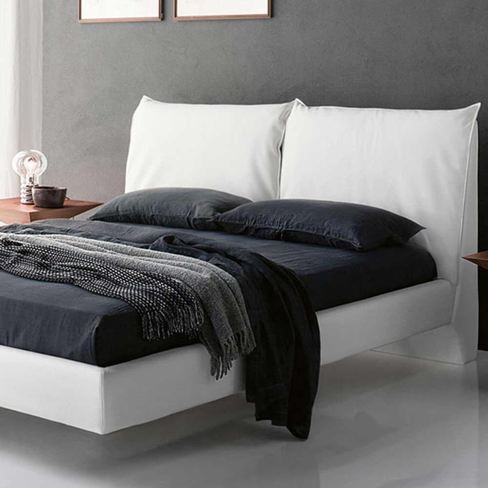 Side view of Lukas bed by Cattelan Italia showcasing modern design elements from FCI London