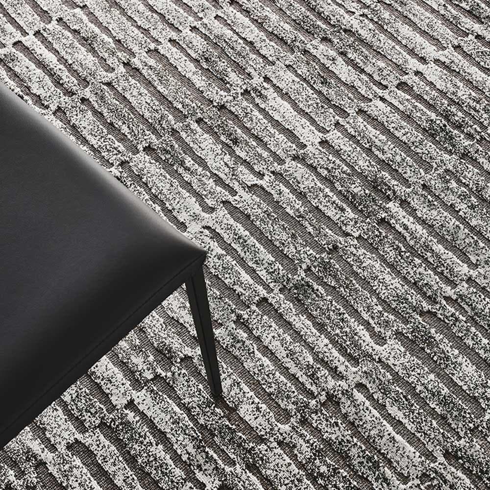 Close-up view of Marek Rug by Cattelan Italia showcasing soft textures and premium craftsmanship at FCI London.