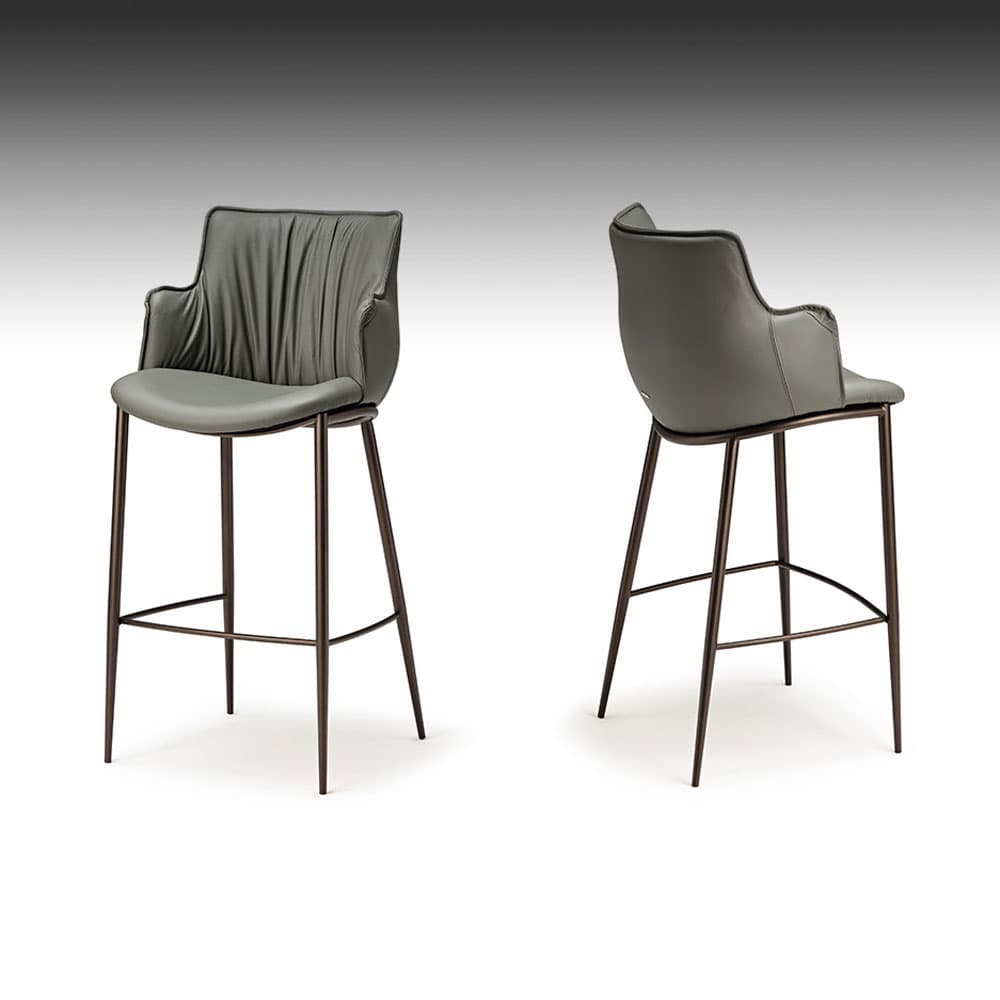 Close up of Rihanna ML bar stool by Cattelan Italia showcasing fine craftsmanship at FCI London