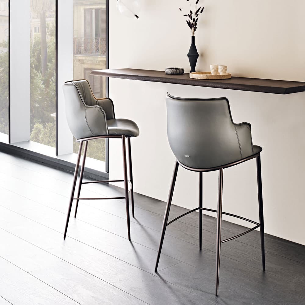 Rihanna ML bar stool by Cattelan Italia with modern design perfect for contemporary spaces at FCI London
