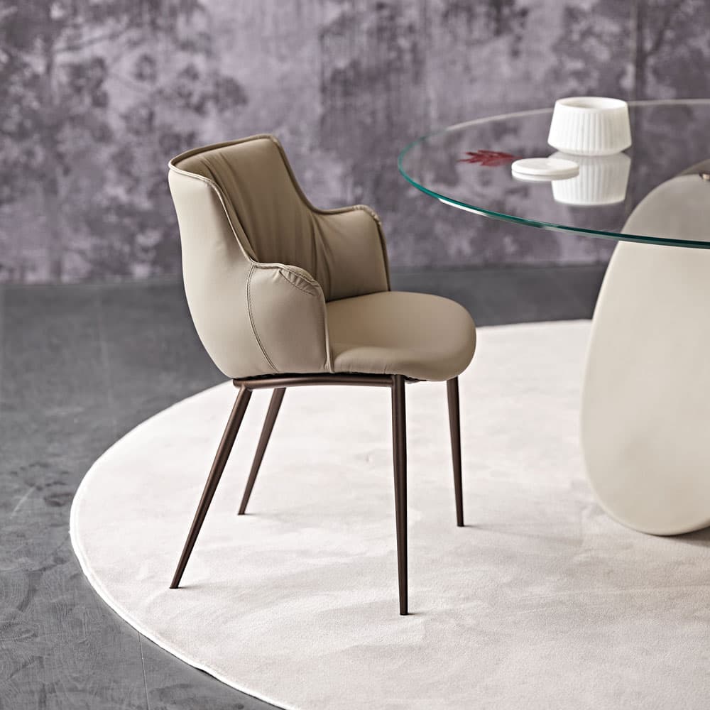 Elegant Rihanna ML dining chair by Cattelan Italia with comfortable and stylish seating