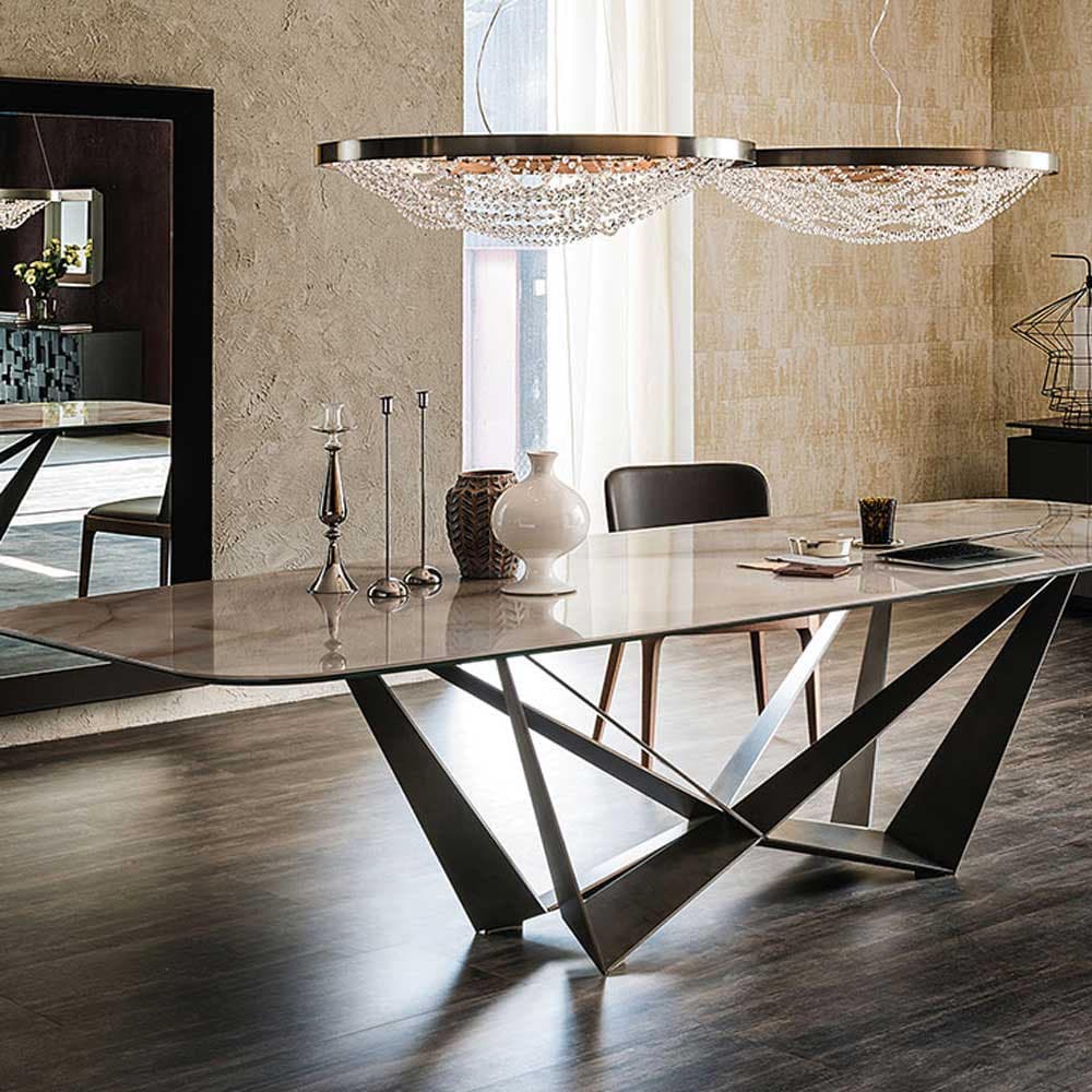 Skorpio Keramik Fixed Table by Cattelan Italia