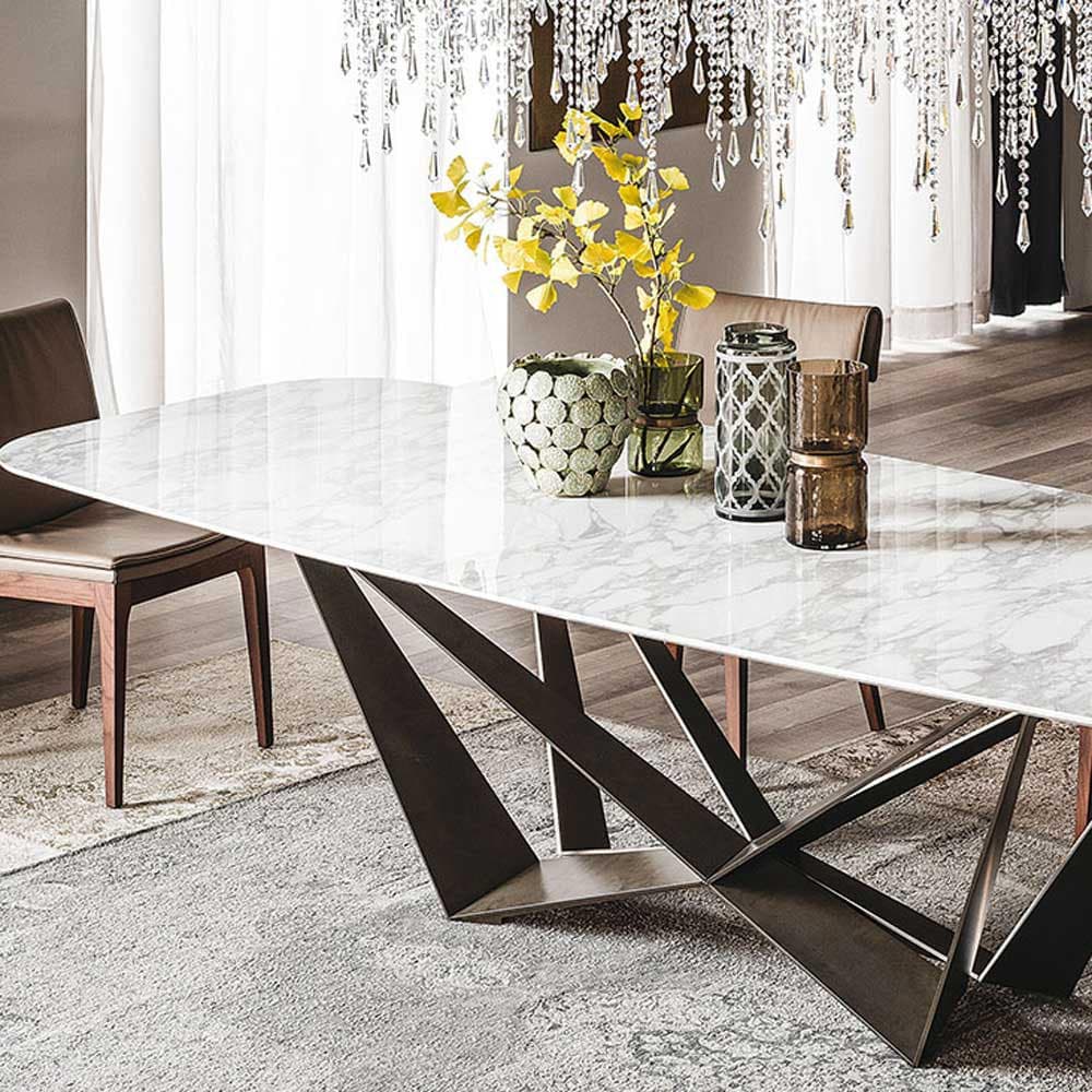 Skorpio Keramik Fixed Table by Cattelan Italia