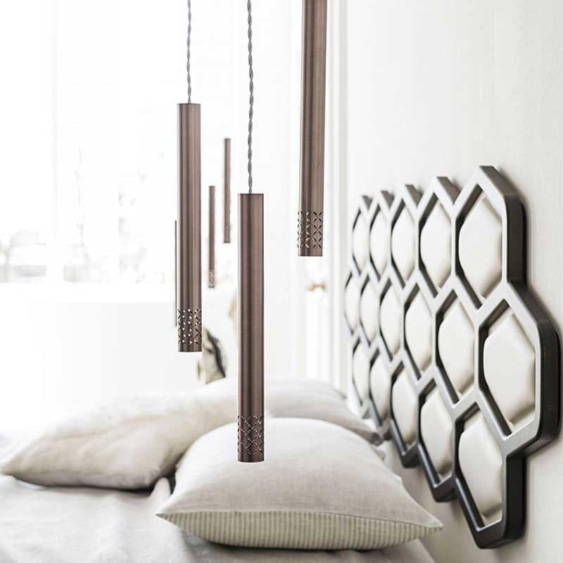 Stilo Ceiling Lamp by Cattelan Italia showing artistic lighting design with customizable shades at FCI London