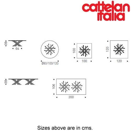 Atari Coffee Table by Cattelan Italia