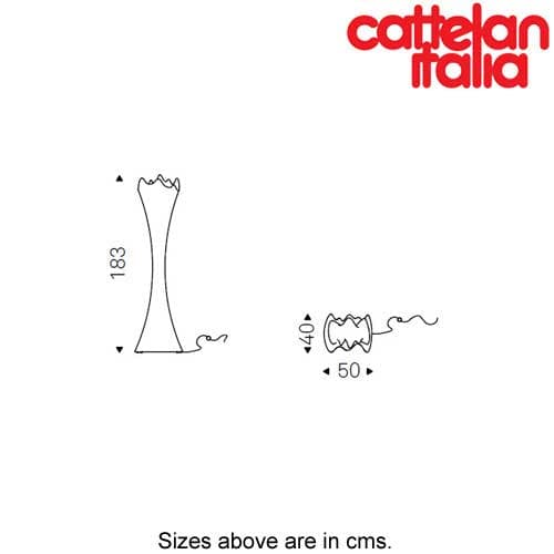 Sipario Light Floor Lamp by Cattelan Italia