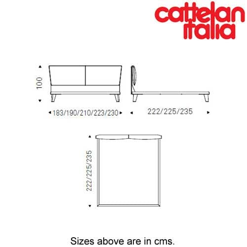 Adam Bed by Cattelan Italia
