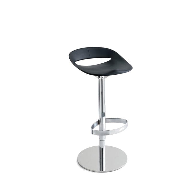 Cosmopolitan Solid Rectangular Metal Barstool by Connubia Calligaris