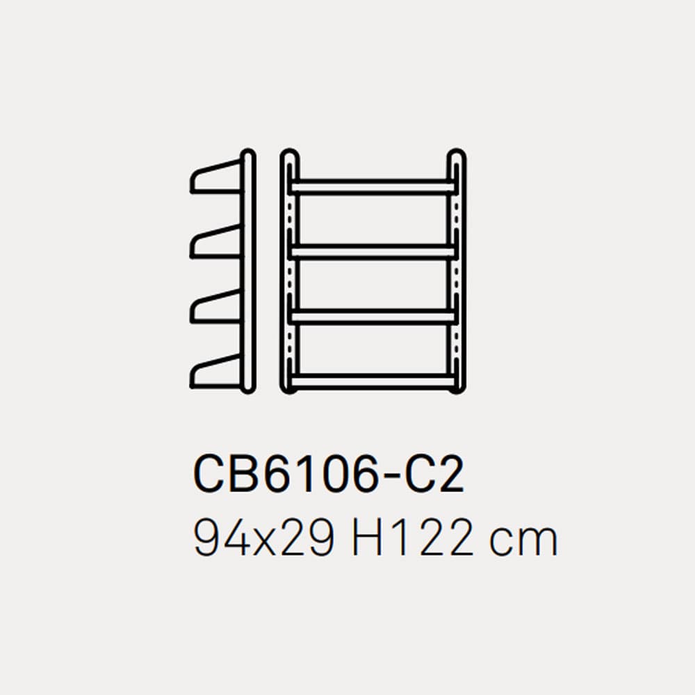 Shelfy Bookcase By FCI London