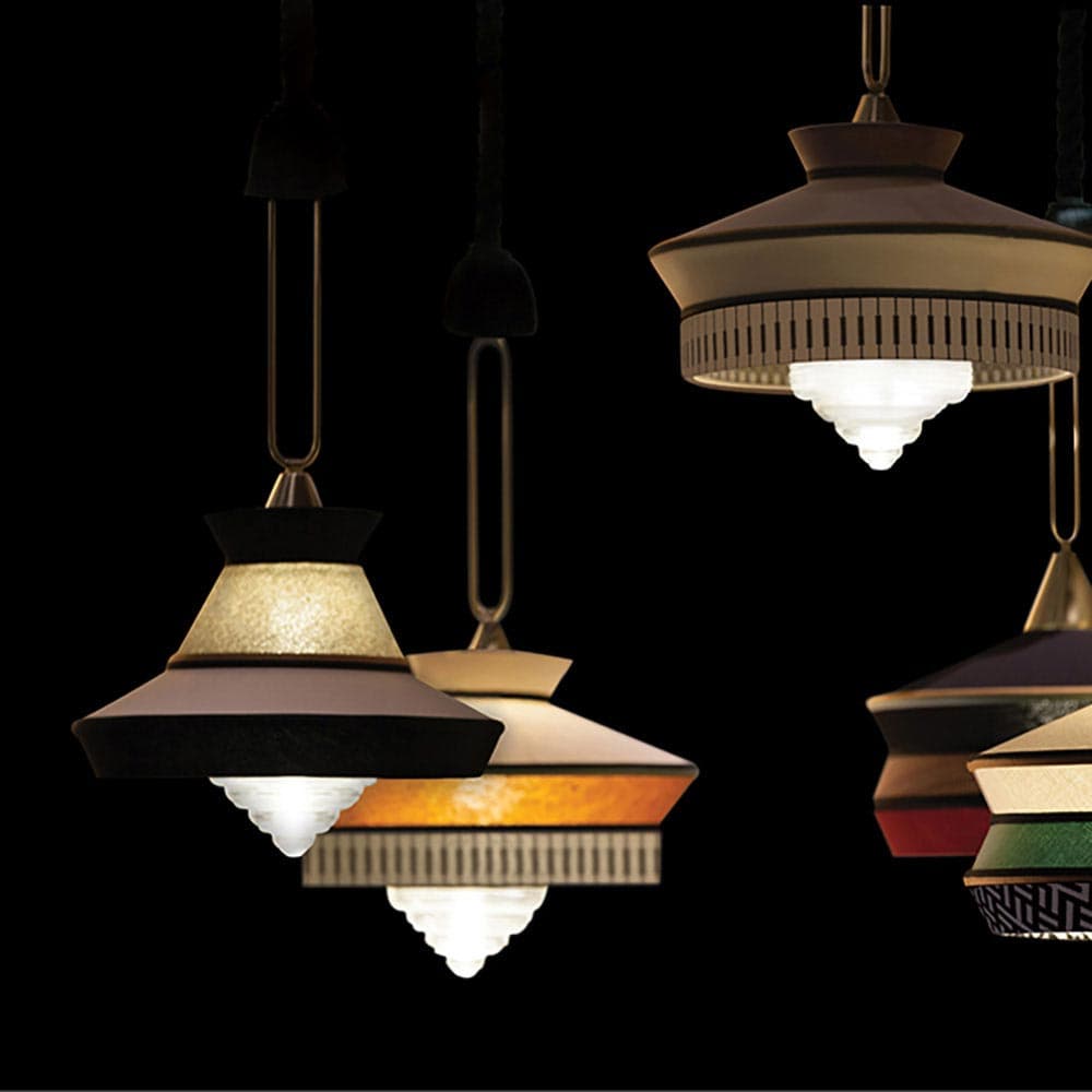 Calypso So Guadaloupe Suspension Lamp by Contardi
