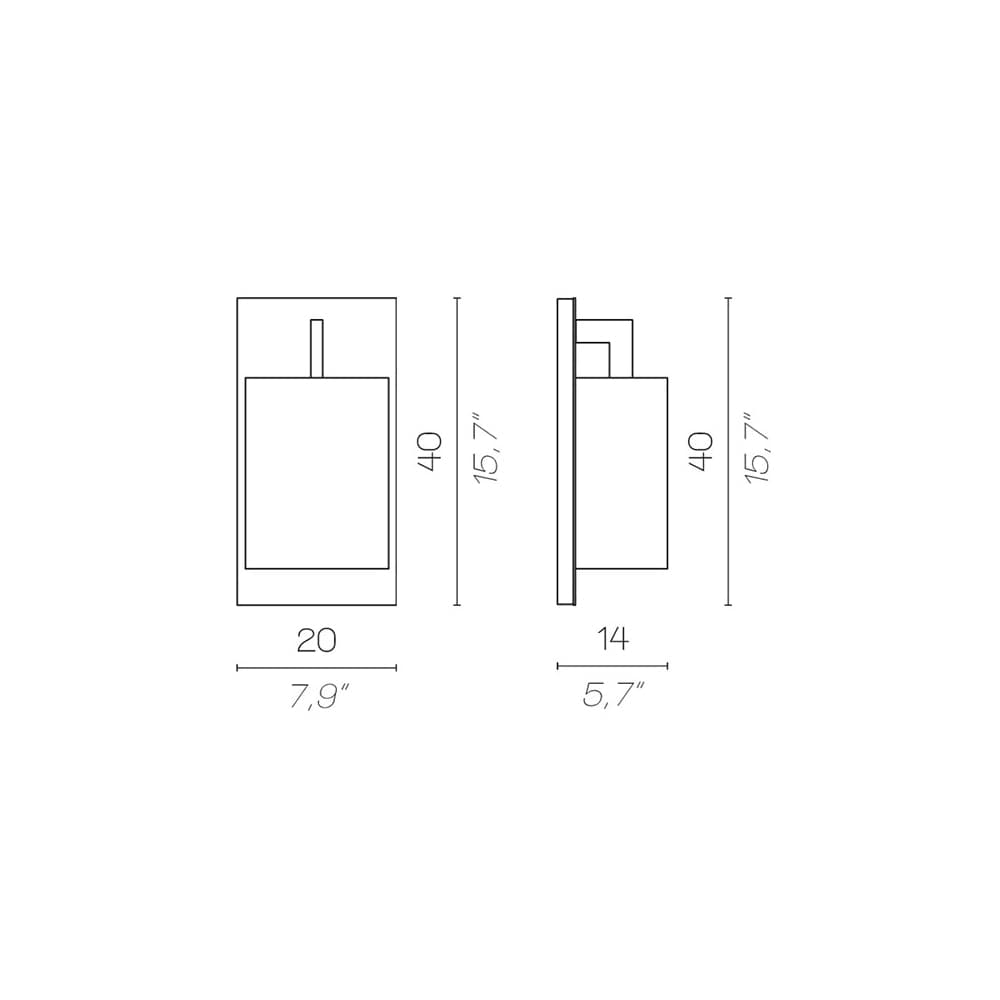 Coconette Ap Wall Lamp by Contardi