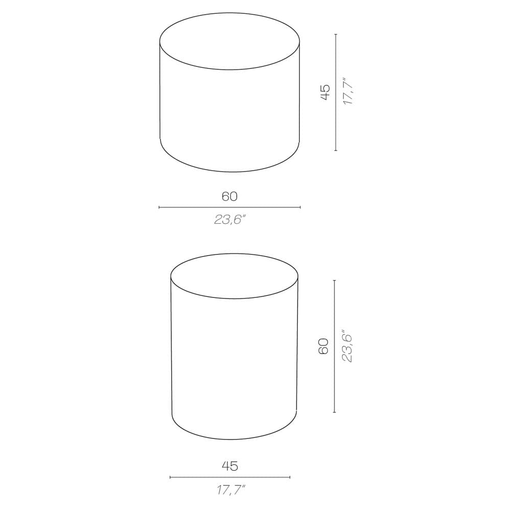 Calybabu Footstool by Contardi