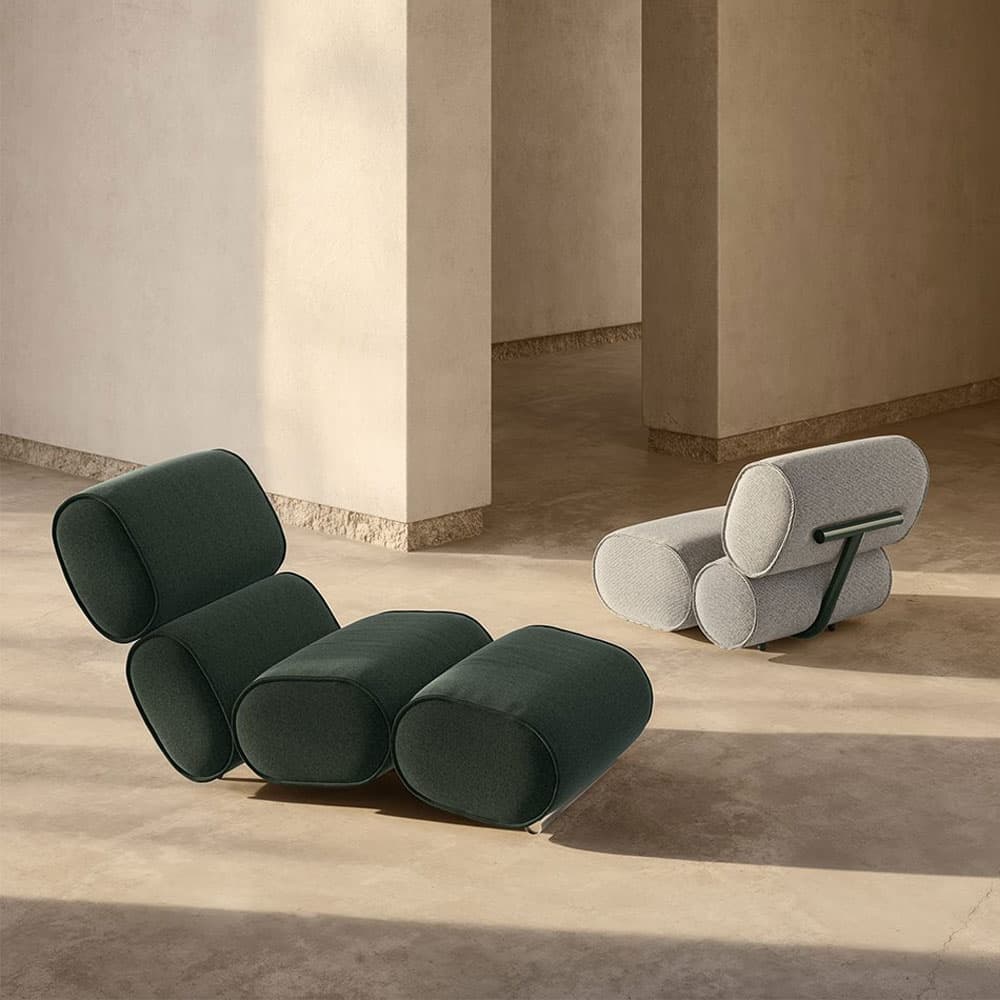 Roller Upholstered Armchair by FCI London