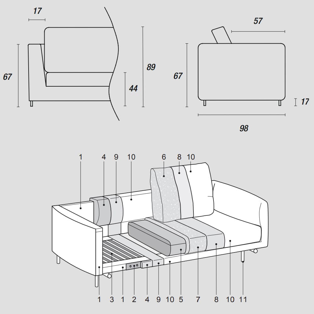 Avenue Sofa By FCI London
