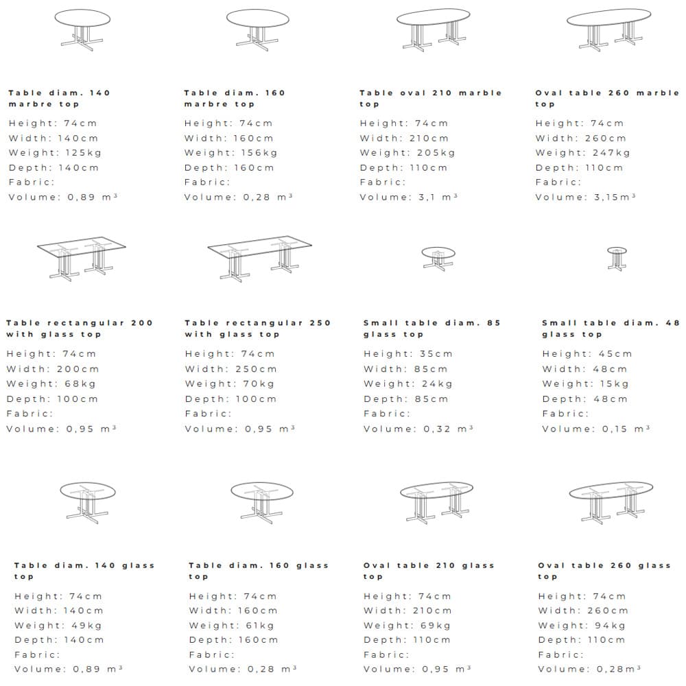Nell, Dining Table, Ditre Italia