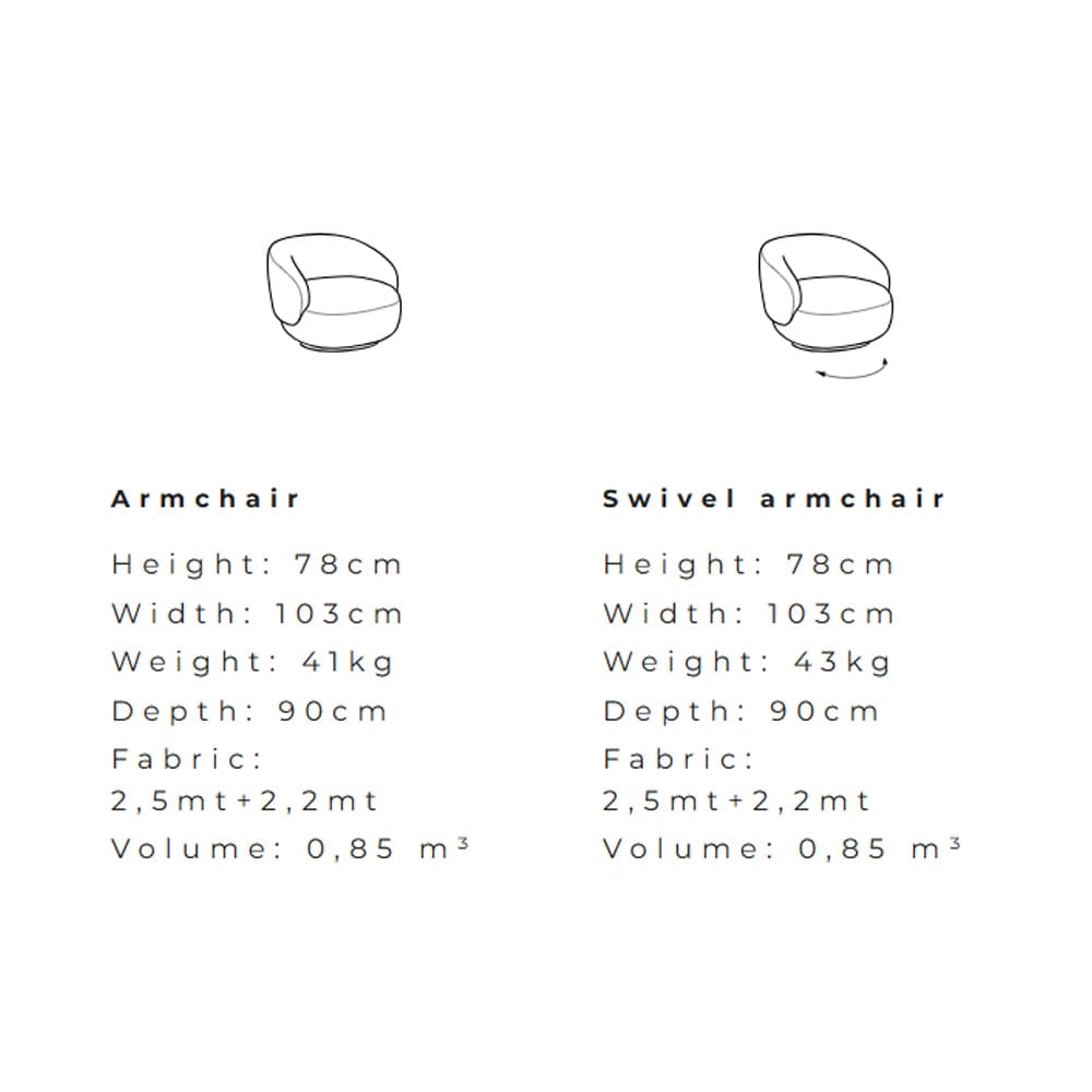 Pacific Armchair By FCI London