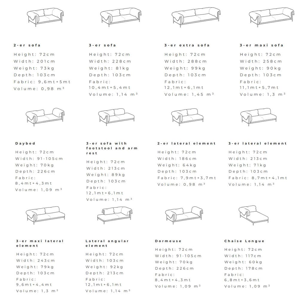 Drop Sofa by Ditre Italia