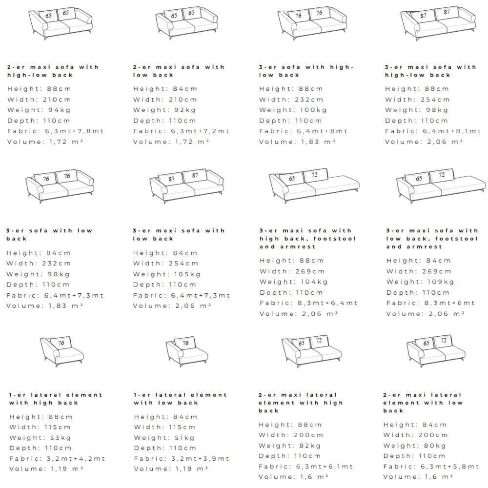 Lennox, Sofa, Ditre Italia