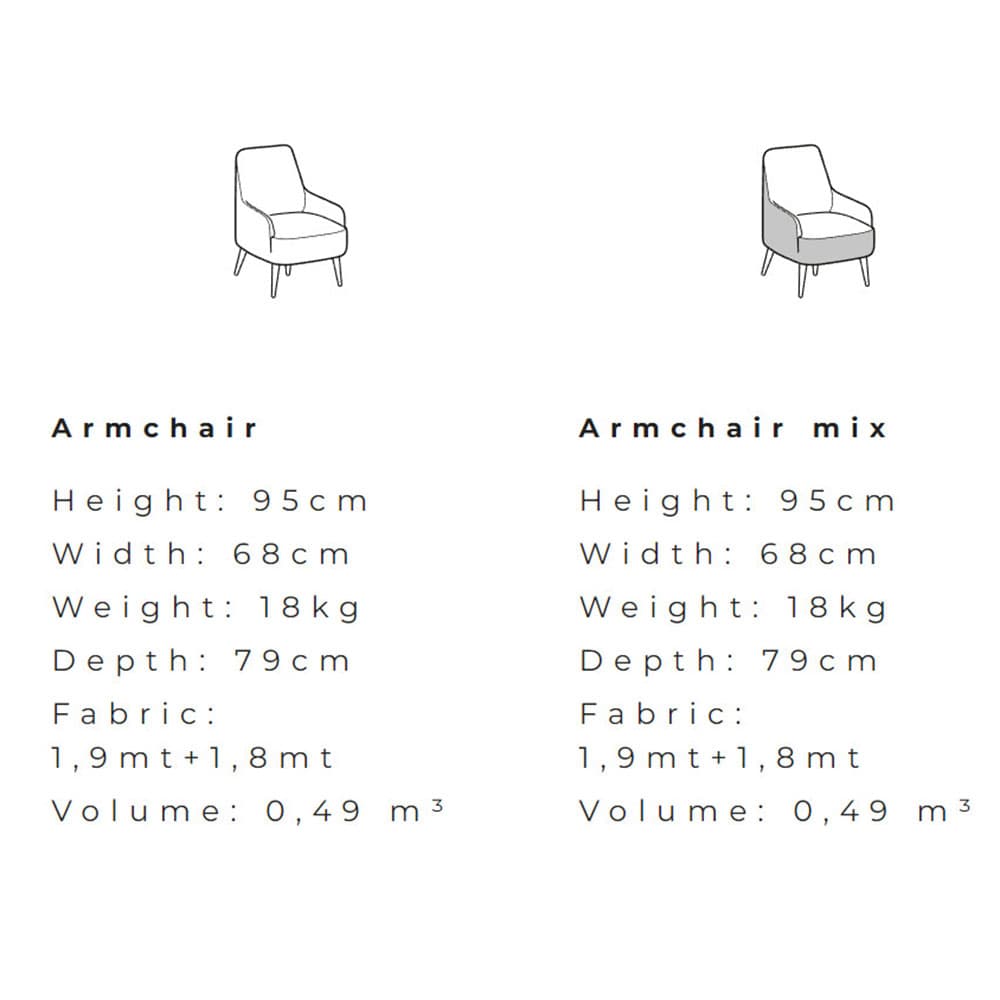 Ray Armchair by Ditre Italia