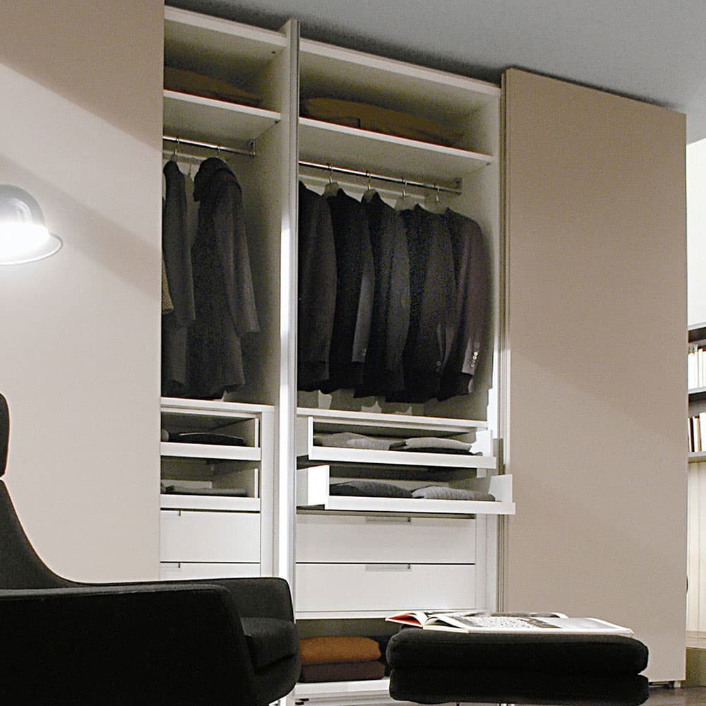 Atlante Sheer Hinged Door Wardrobes by Emmebi